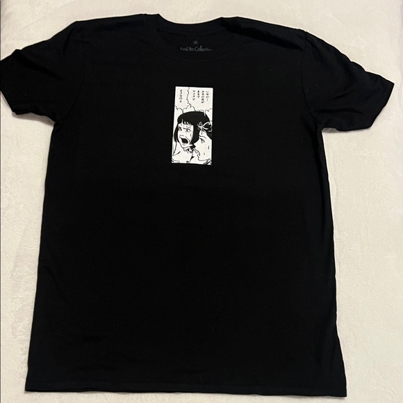 Edgy Black Graphic Tee - Juji lto Collection (T) - Picture 2 of 4